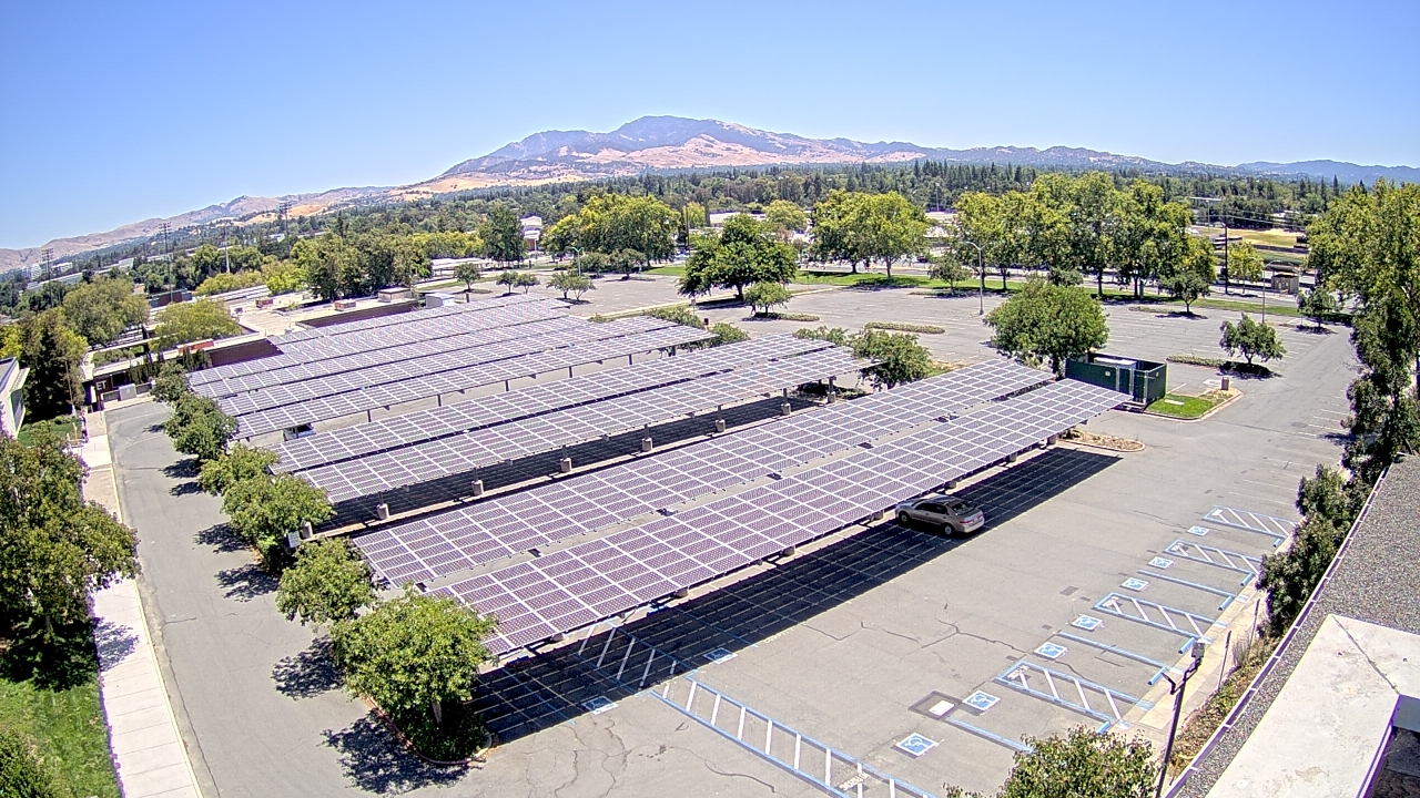 Thumbnail for current weather camera view from Diablo Valley College in Pleasant Hill, California