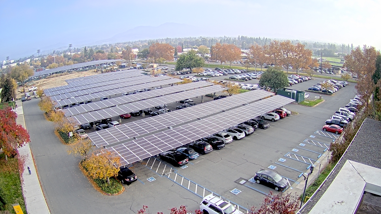 Thumbnail for current weather camera view from Diablo Valley College in Pleasant Hill, California