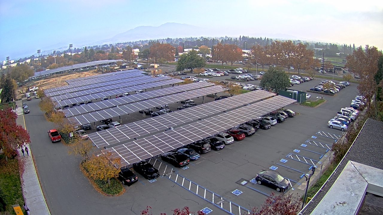 Thumbnail for current weather camera view from Diablo Valley College in Pleasant Hill, California