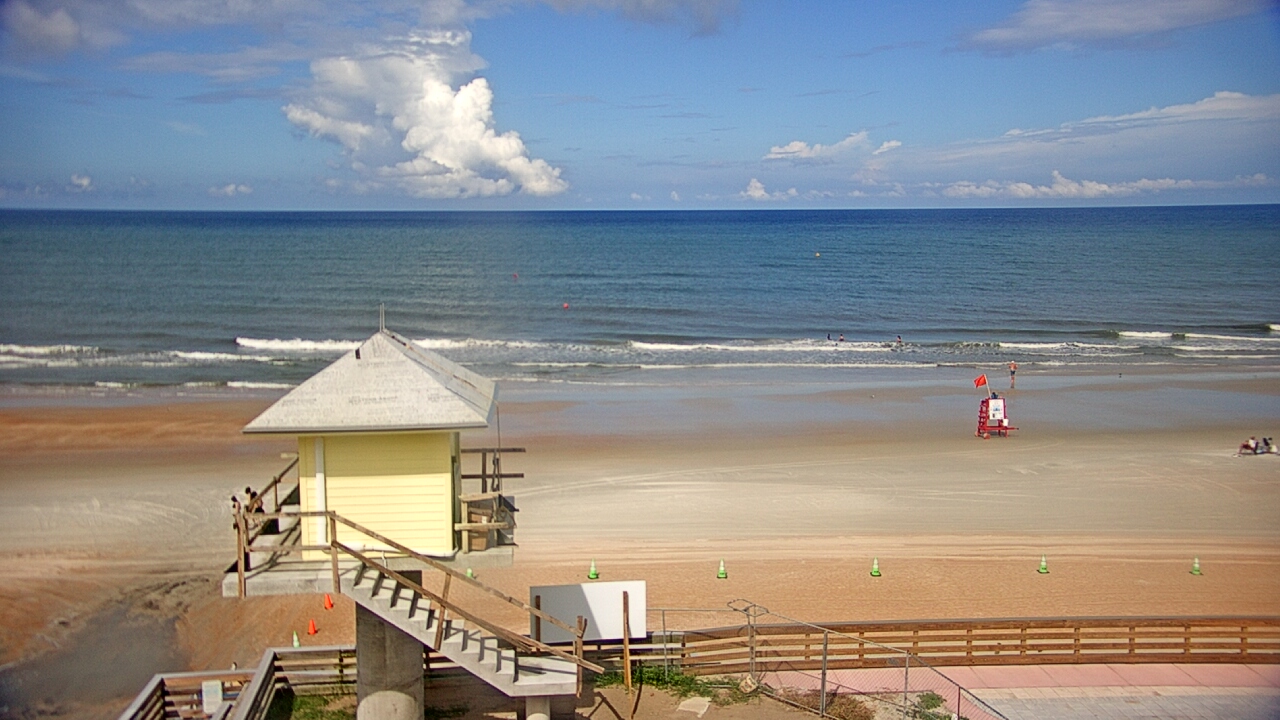 Thumbnail for current weather camera view from Volusia County Lifeguard HQ Admin Center in Daytona Beach, Florida