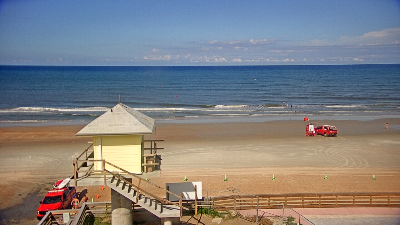 Thumbnail for current weather camera view from Volusia County Lifeguard HQ Admin Center in Daytona Beach, Florida