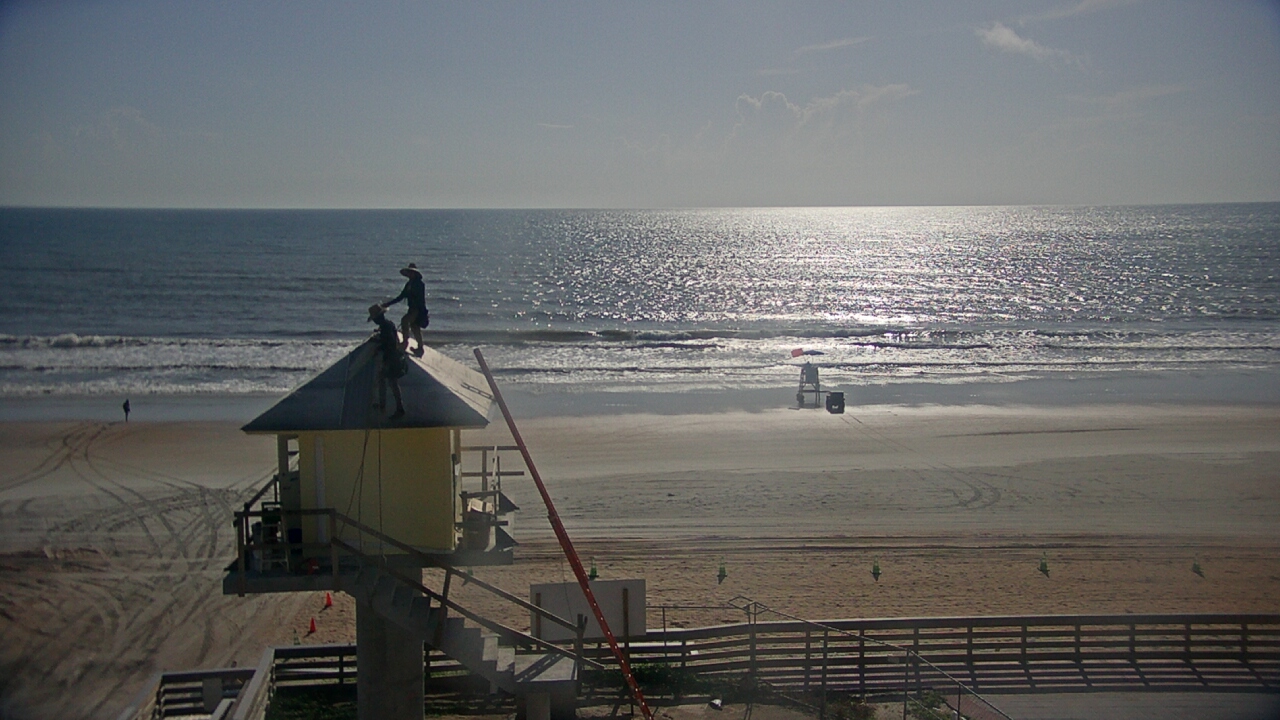Thumbnail for current weather camera view from Volusia County Lifeguard HQ Admin Center in Daytona Beach, Florida