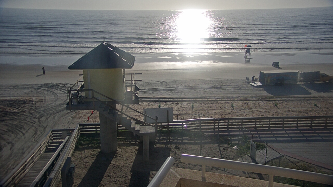 Thumbnail for current weather camera view from Volusia County Lifeguard HQ Admin Center in Daytona Beach, Florida