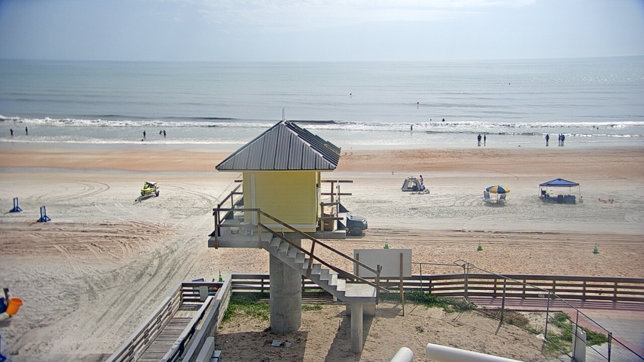 Thumbnail for current weather camera view from Volusia County Lifeguard HQ Admin Center in Daytona Beach, Florida