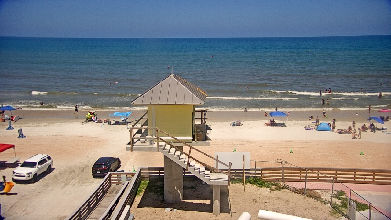 Thumbnail for current weather camera view from Volusia County Lifeguard HQ Admin Center in Daytona Beach, Florida