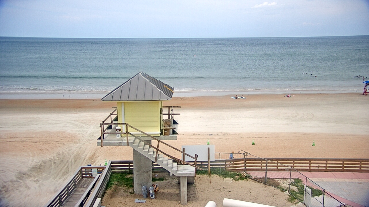 Thumbnail for current weather camera view from Volusia County Lifeguard HQ Admin Center in Daytona Beach, Florida