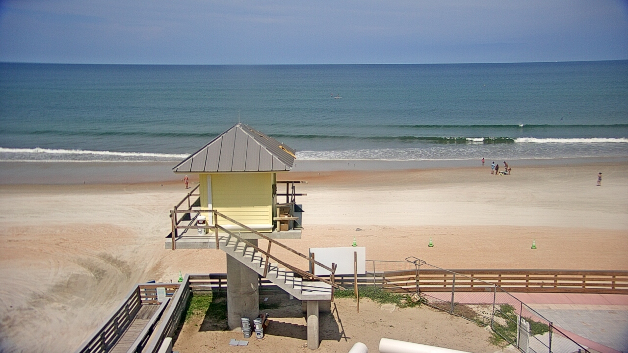 Thumbnail for current weather camera view from Volusia County Lifeguard HQ Admin Center in Daytona Beach, Florida