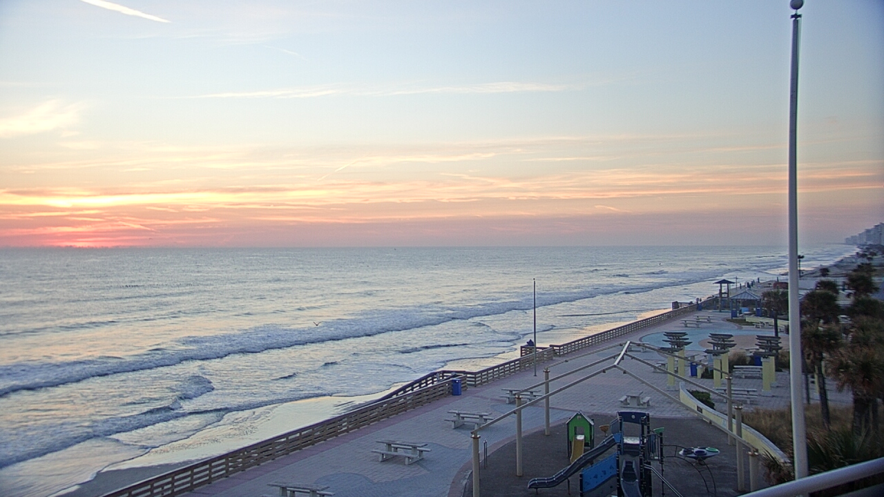 Thumbnail for current weather camera view from Volusia County Lifeguard HQ Admin Center in Daytona Beach, Florida
