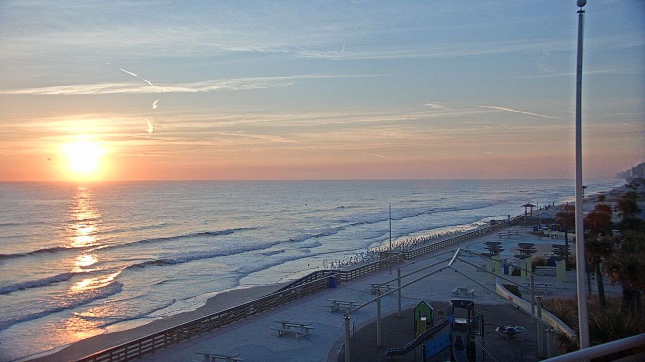 Thumbnail for current weather camera view from Volusia County Lifeguard HQ Admin Center in Daytona Beach, Florida