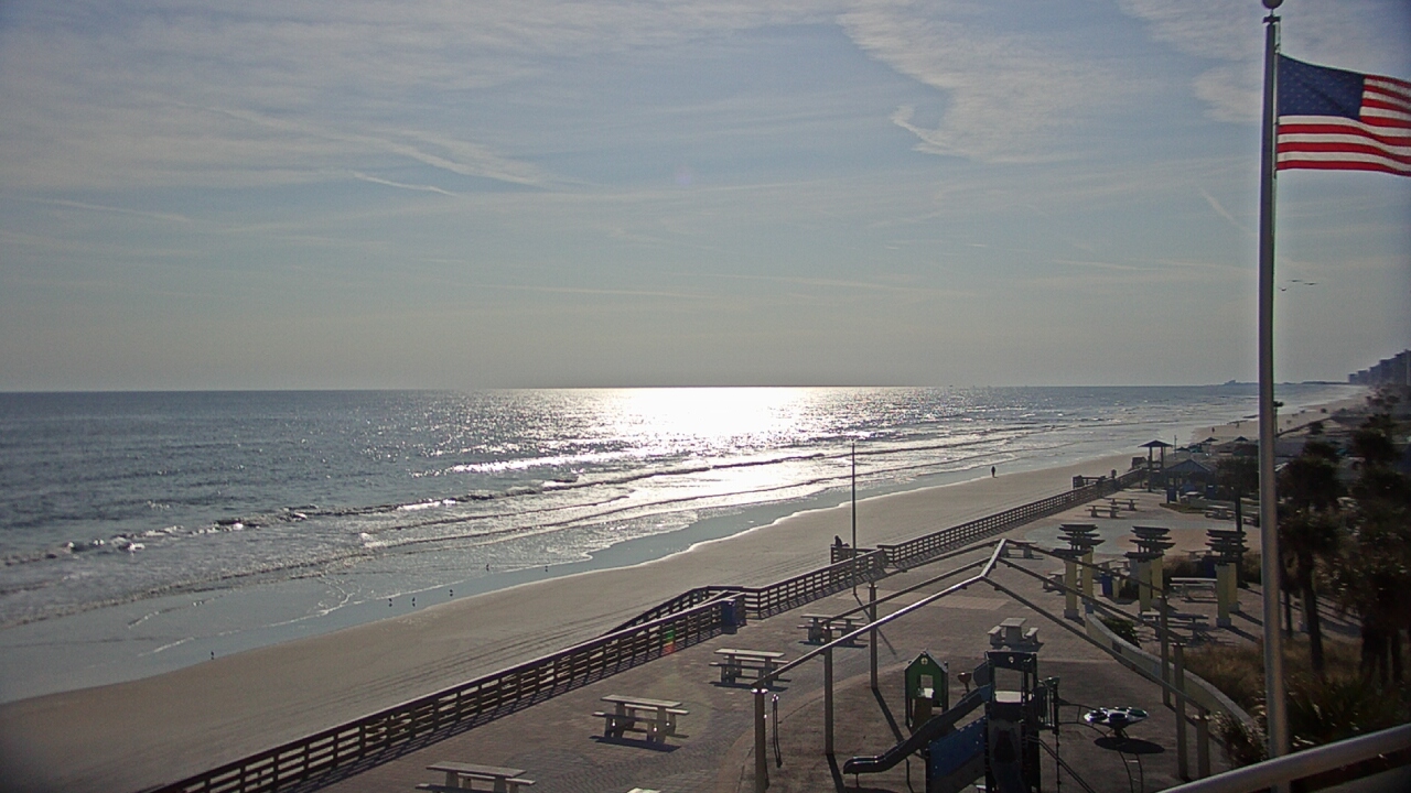 Thumbnail for current weather camera view from Volusia County Lifeguard HQ Admin Center in Daytona Beach, Florida