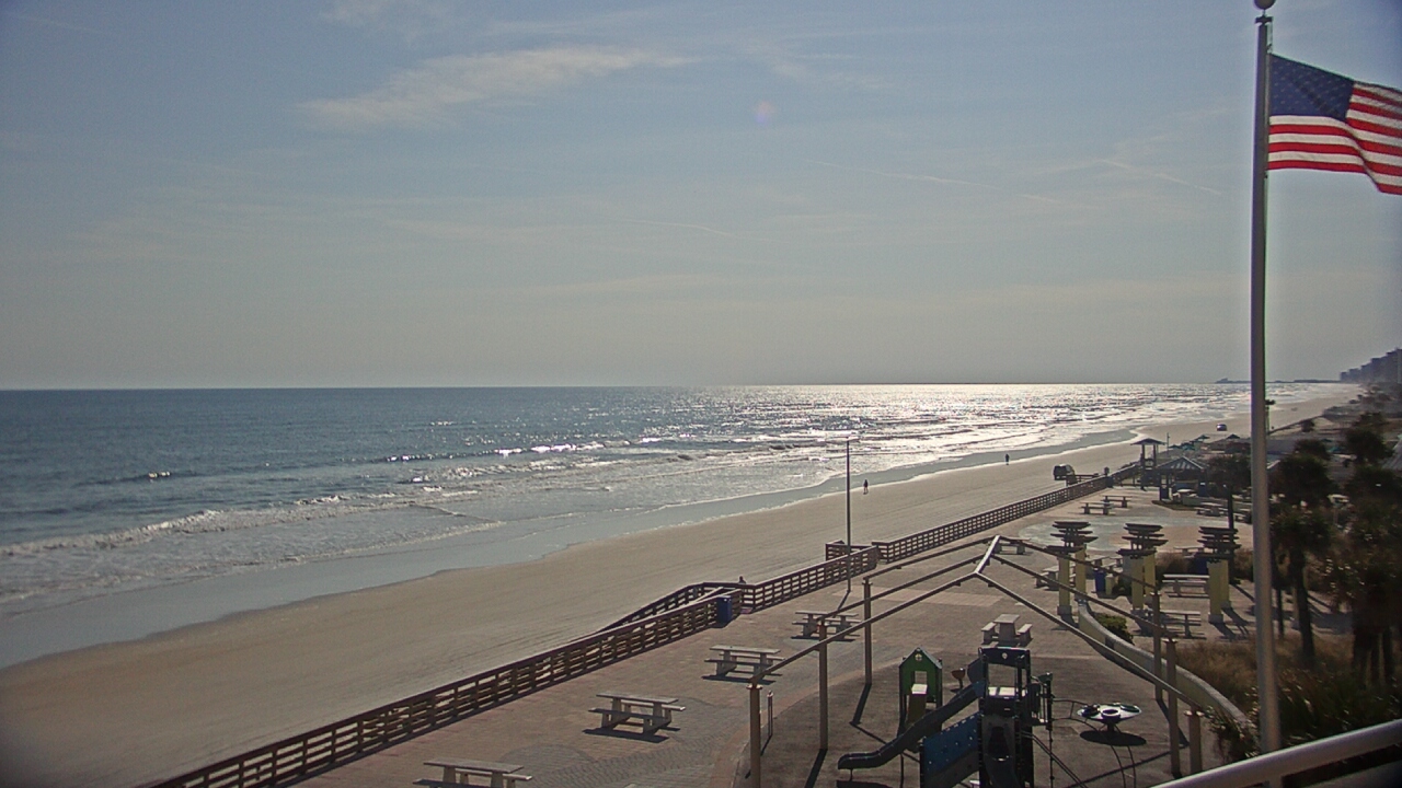 Thumbnail for current weather camera view from Volusia County Lifeguard HQ Admin Center in Daytona Beach, Florida