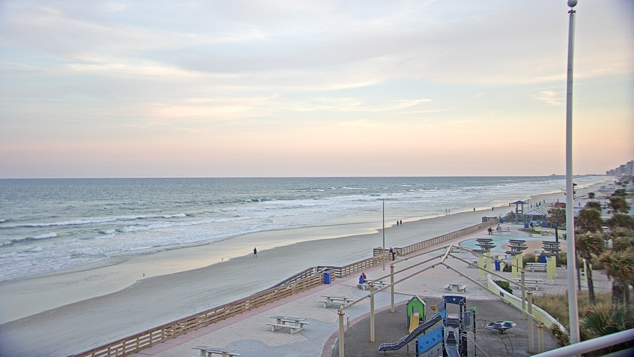 Thumbnail for current weather camera view from Volusia County Lifeguard HQ Admin Center in Daytona Beach, Florida