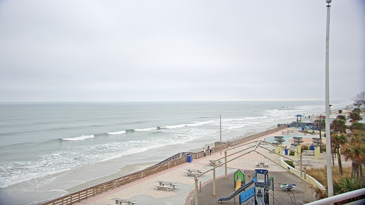 Thumbnail for current weather camera view from Volusia County Lifeguard HQ Admin Center in Daytona Beach, Florida