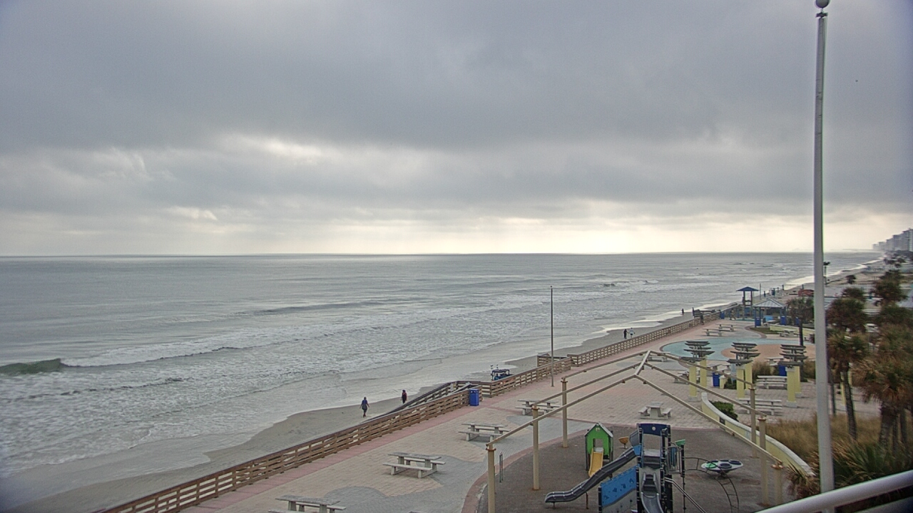 Thumbnail for current weather camera view from Volusia County Lifeguard HQ Admin Center in Daytona Beach, Florida