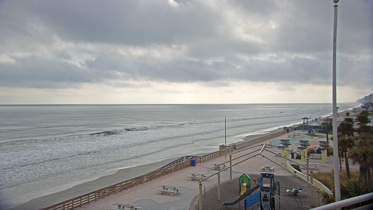 Thumbnail for current weather camera view from Volusia County Lifeguard HQ Admin Center in Daytona Beach, Florida