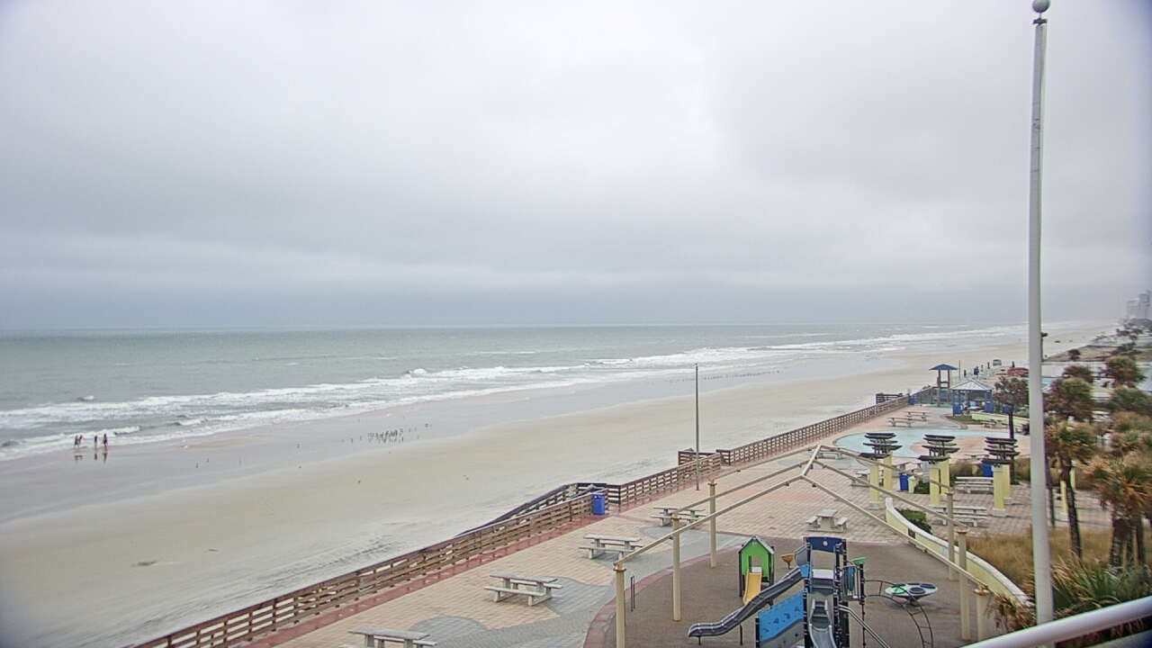 Thumbnail for current weather camera view from Volusia County Lifeguard HQ Admin Center in Daytona Beach, Florida