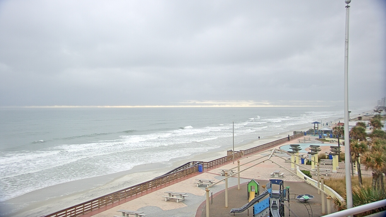 Thumbnail for current weather camera view from Volusia County Lifeguard HQ Admin Center in Daytona Beach, Florida