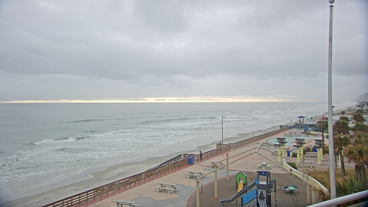 Thumbnail for current weather camera view from Volusia County Lifeguard HQ Admin Center in Daytona Beach, Florida