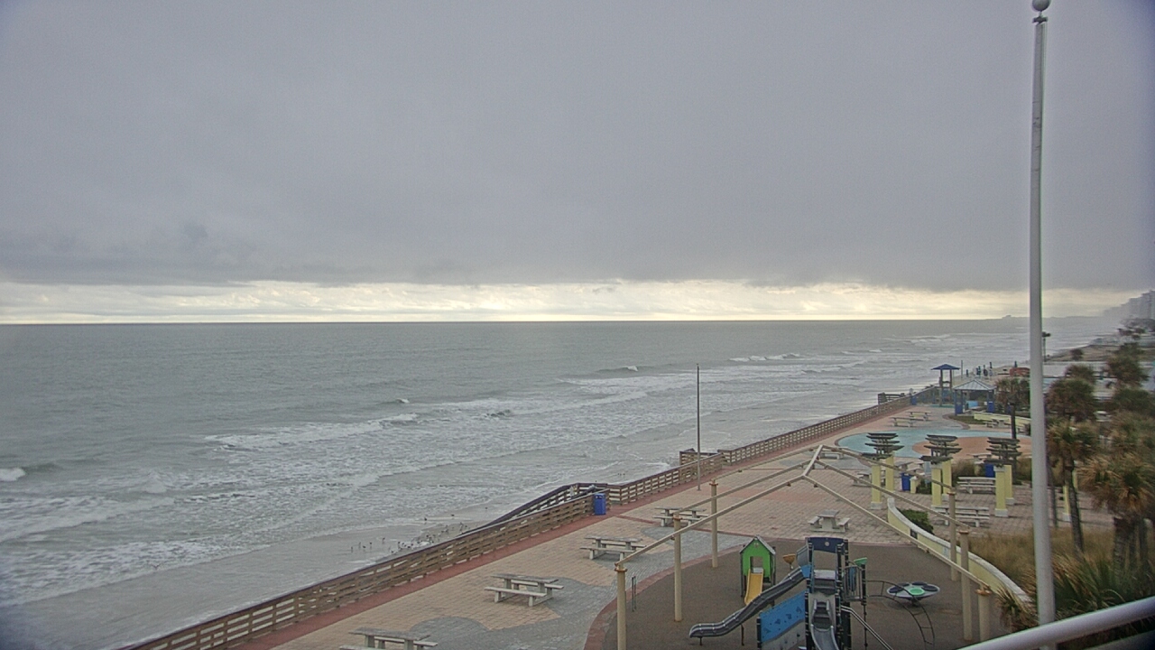 Thumbnail for current weather camera view from Volusia County Lifeguard HQ Admin Center in Daytona Beach, Florida