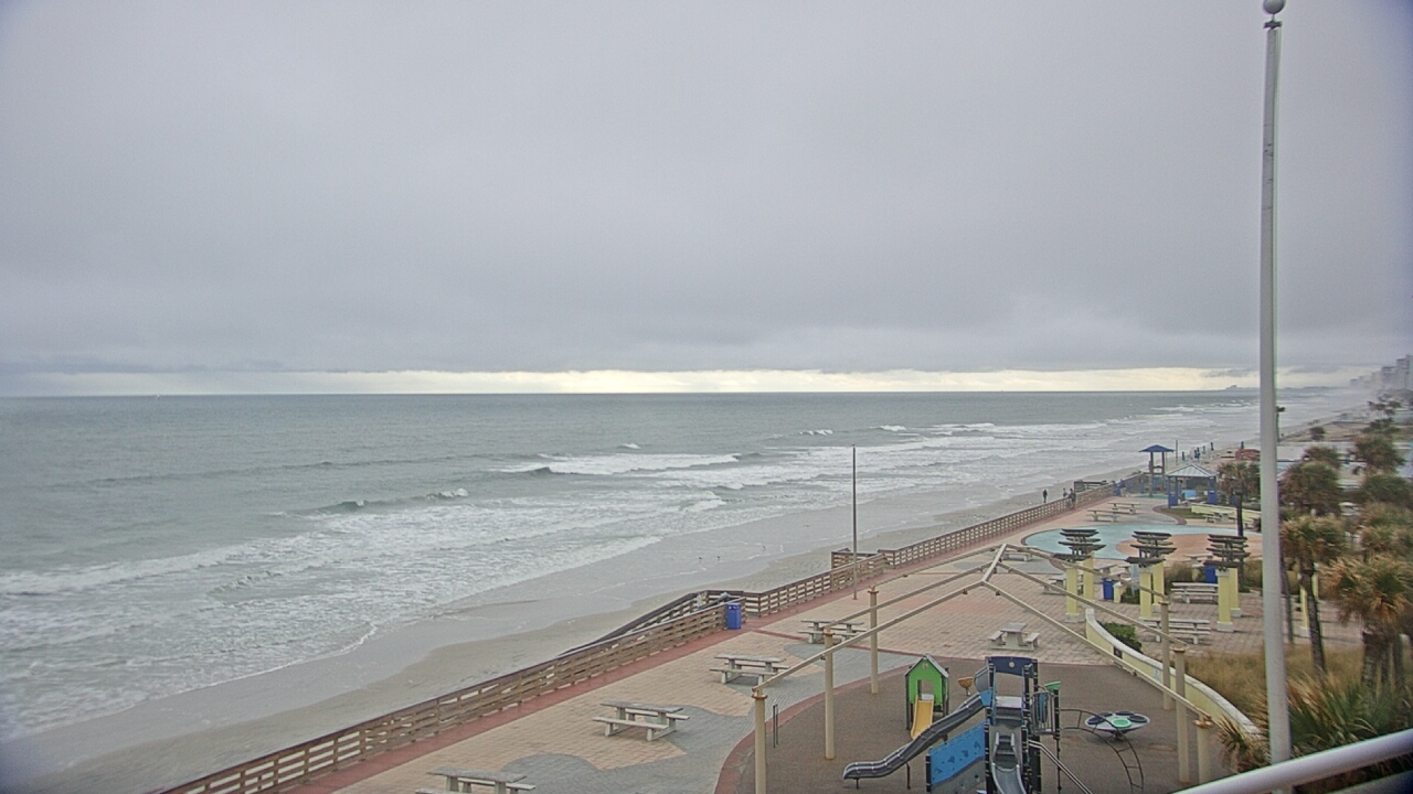 Thumbnail for current weather camera view from Volusia County Lifeguard HQ Admin Center in Daytona Beach, Florida