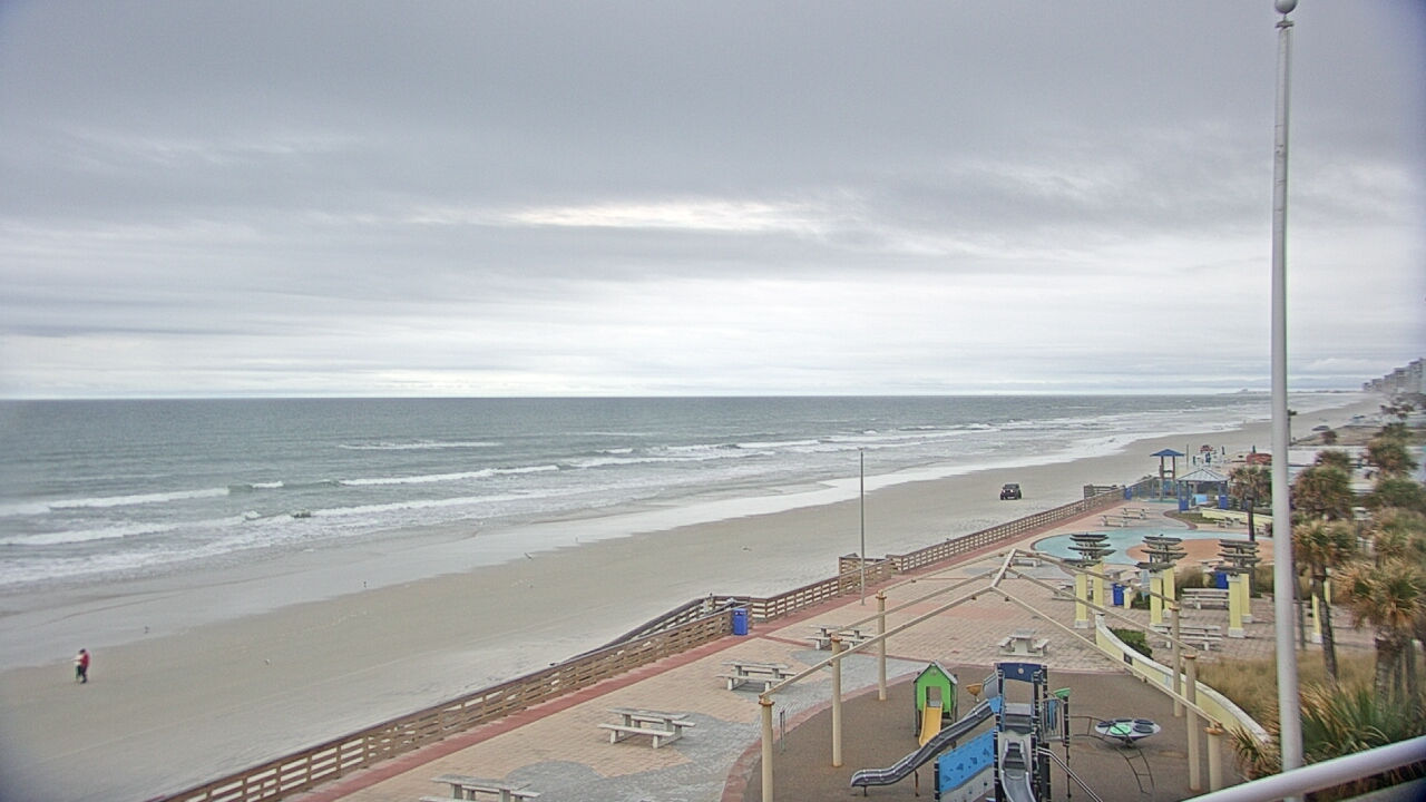 Thumbnail for current weather camera view from Volusia County Lifeguard HQ Admin Center in Daytona Beach, Florida