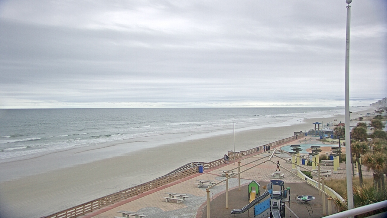 Thumbnail for current weather camera view from Volusia County Lifeguard HQ Admin Center in Daytona Beach, Florida