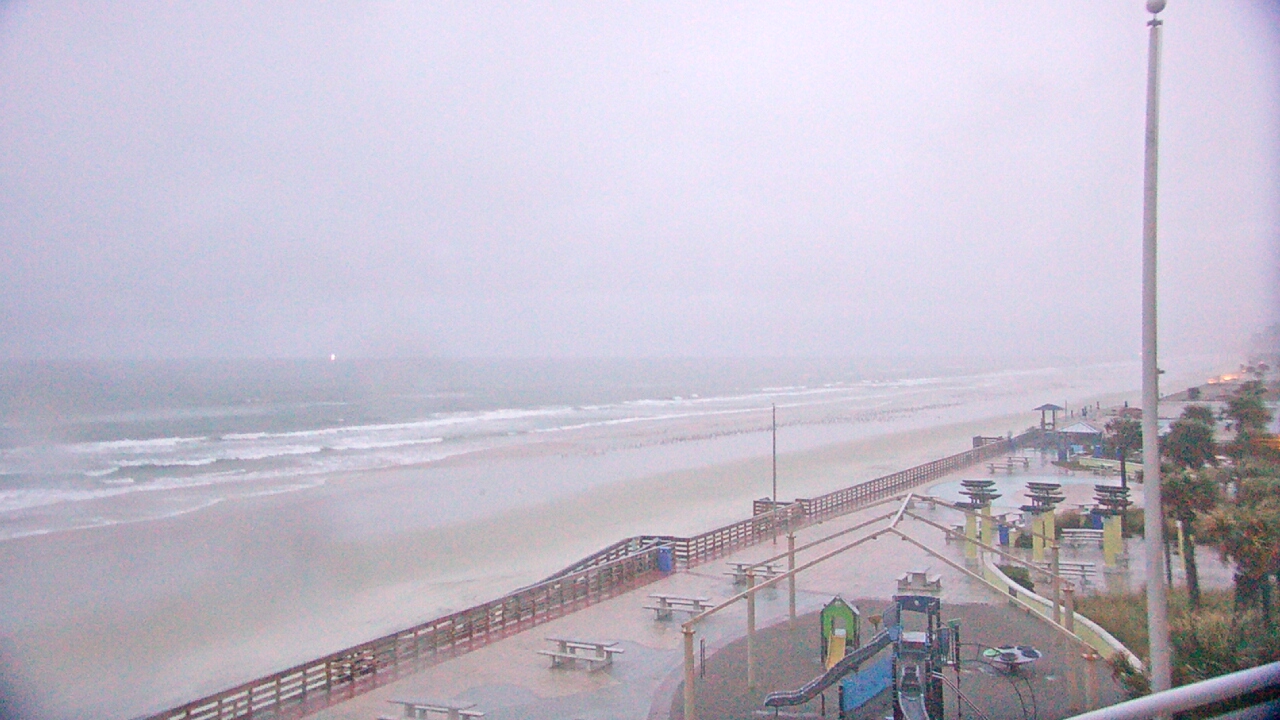 Thumbnail for current weather camera view from Volusia County Lifeguard HQ Admin Center in Daytona Beach, Florida