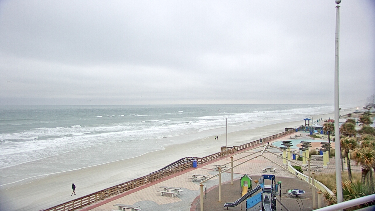 Thumbnail for current weather camera view from Volusia County Lifeguard HQ Admin Center in Daytona Beach, Florida