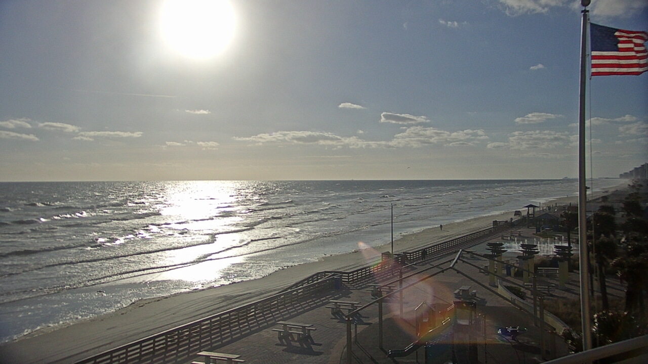 Thumbnail for current weather camera view from Volusia County Lifeguard HQ Admin Center in Daytona Beach, Florida