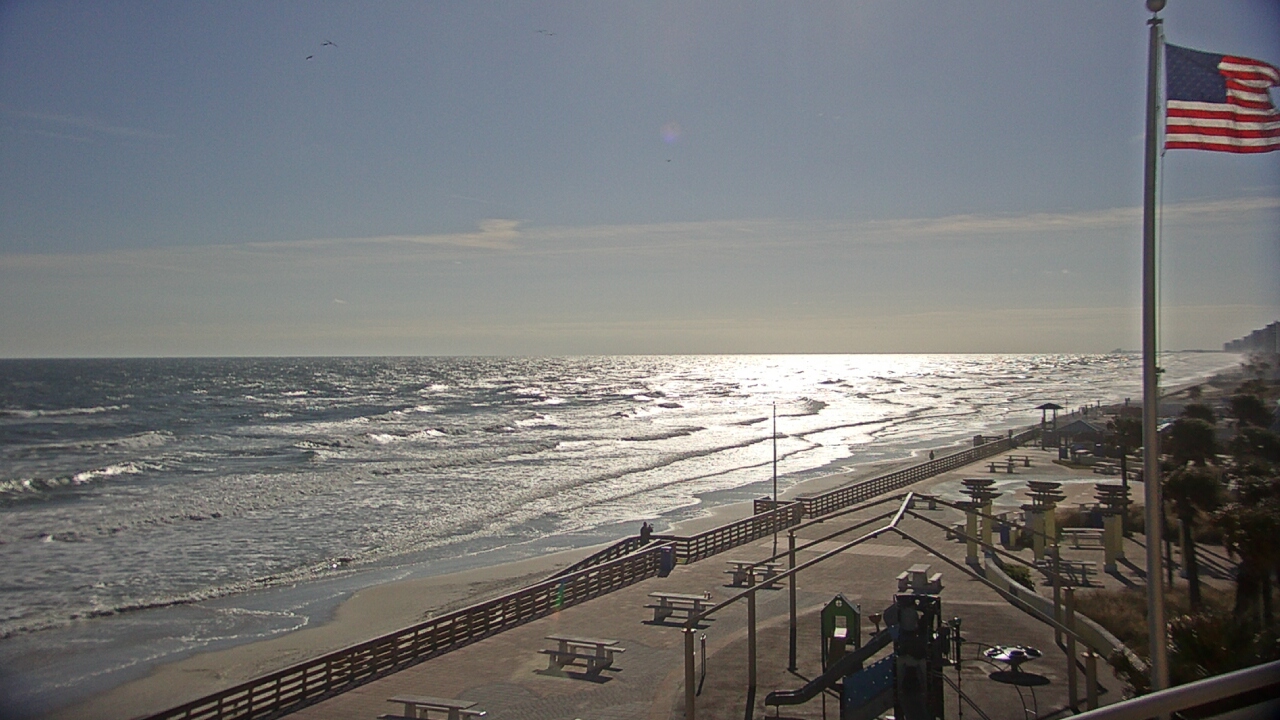 Thumbnail for current weather camera view from Volusia County Lifeguard HQ Admin Center in Daytona Beach, Florida