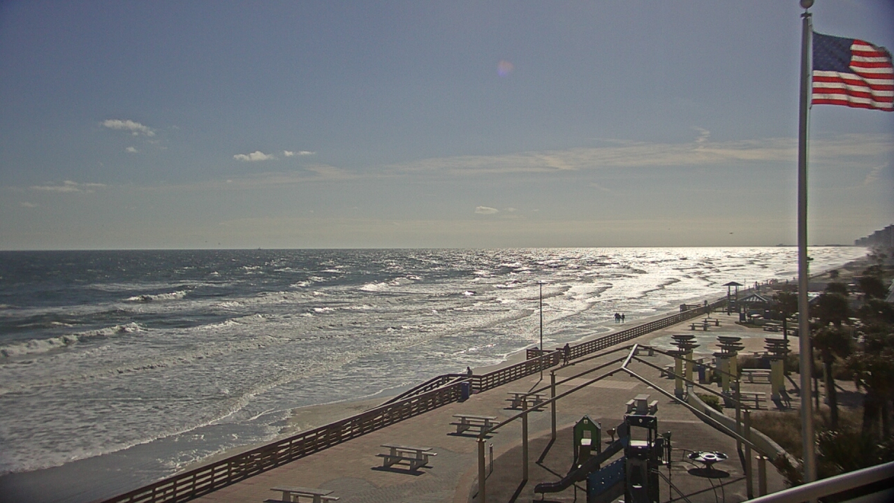 Thumbnail for current weather camera view from Volusia County Lifeguard HQ Admin Center in Daytona Beach, Florida