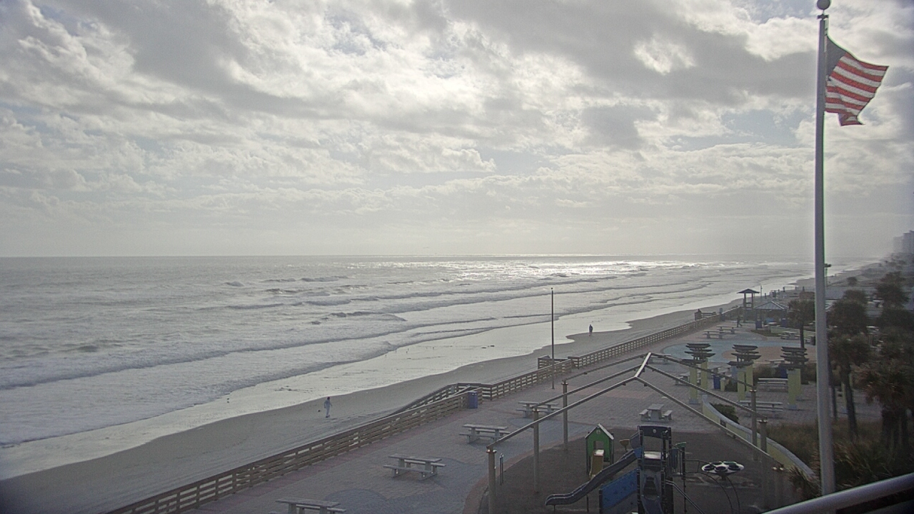 Thumbnail for current weather camera view from Volusia County Lifeguard HQ Admin Center in Daytona Beach, Florida