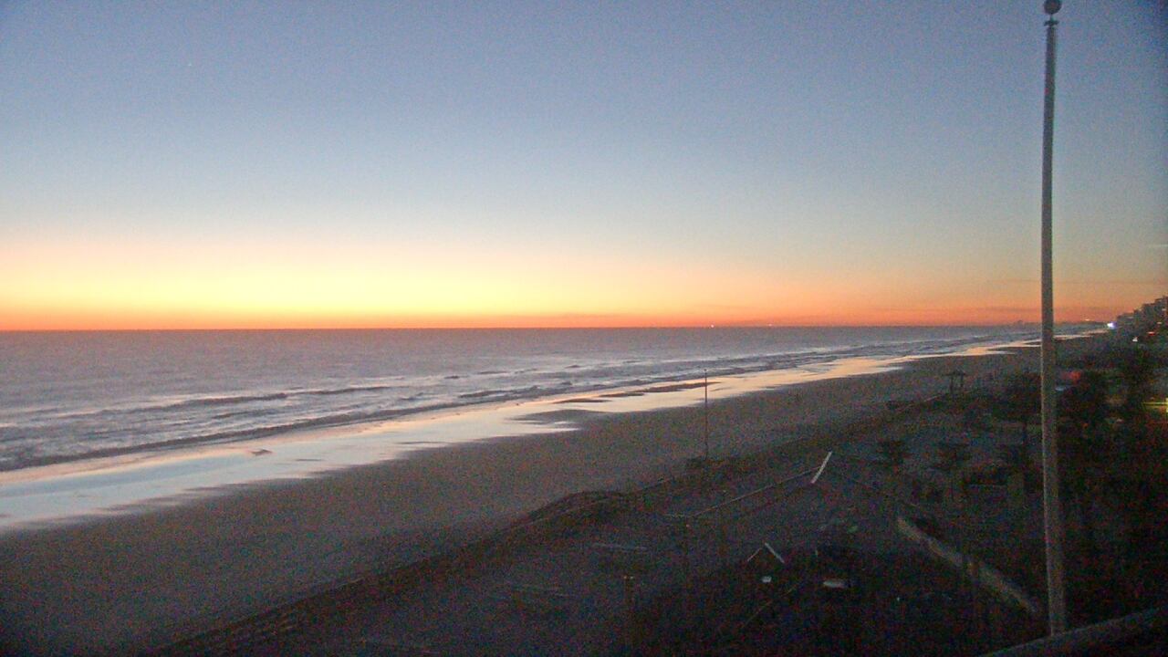 Thumbnail for current weather camera view from Volusia County Lifeguard HQ Admin Center in Daytona Beach, Florida
