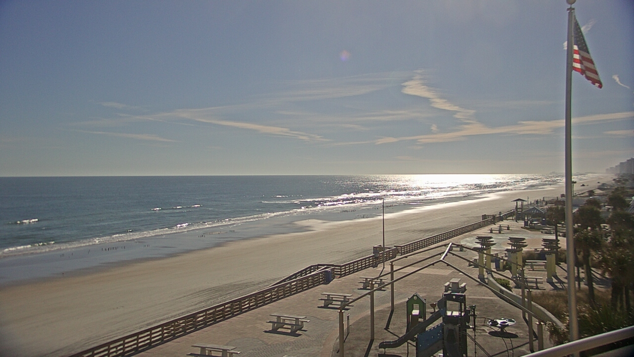 Thumbnail for current weather camera view from Volusia County Lifeguard HQ Admin Center in Daytona Beach, Florida