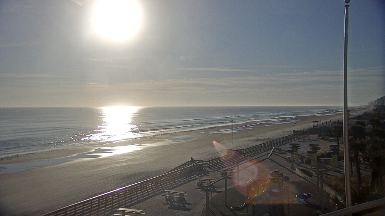 Thumbnail for current weather camera view from Volusia County Lifeguard HQ Admin Center in Daytona Beach, Florida