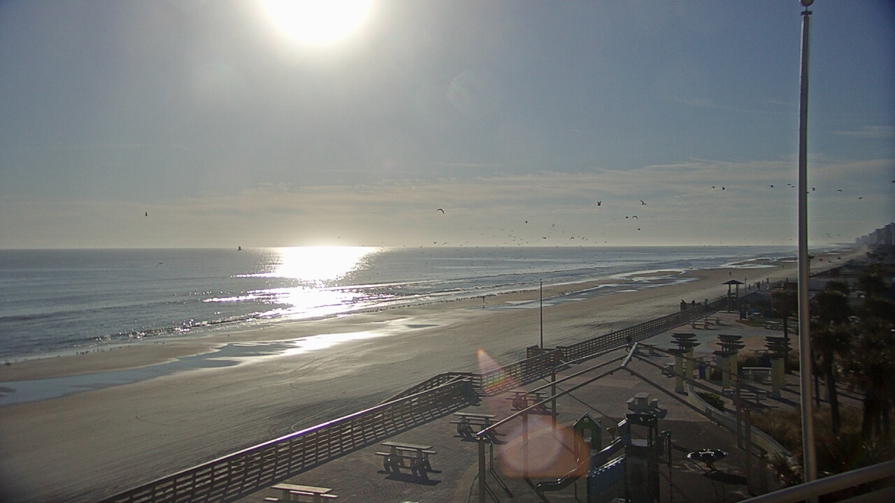 Thumbnail for current weather camera view from Volusia County Lifeguard HQ Admin Center in Daytona Beach, Florida