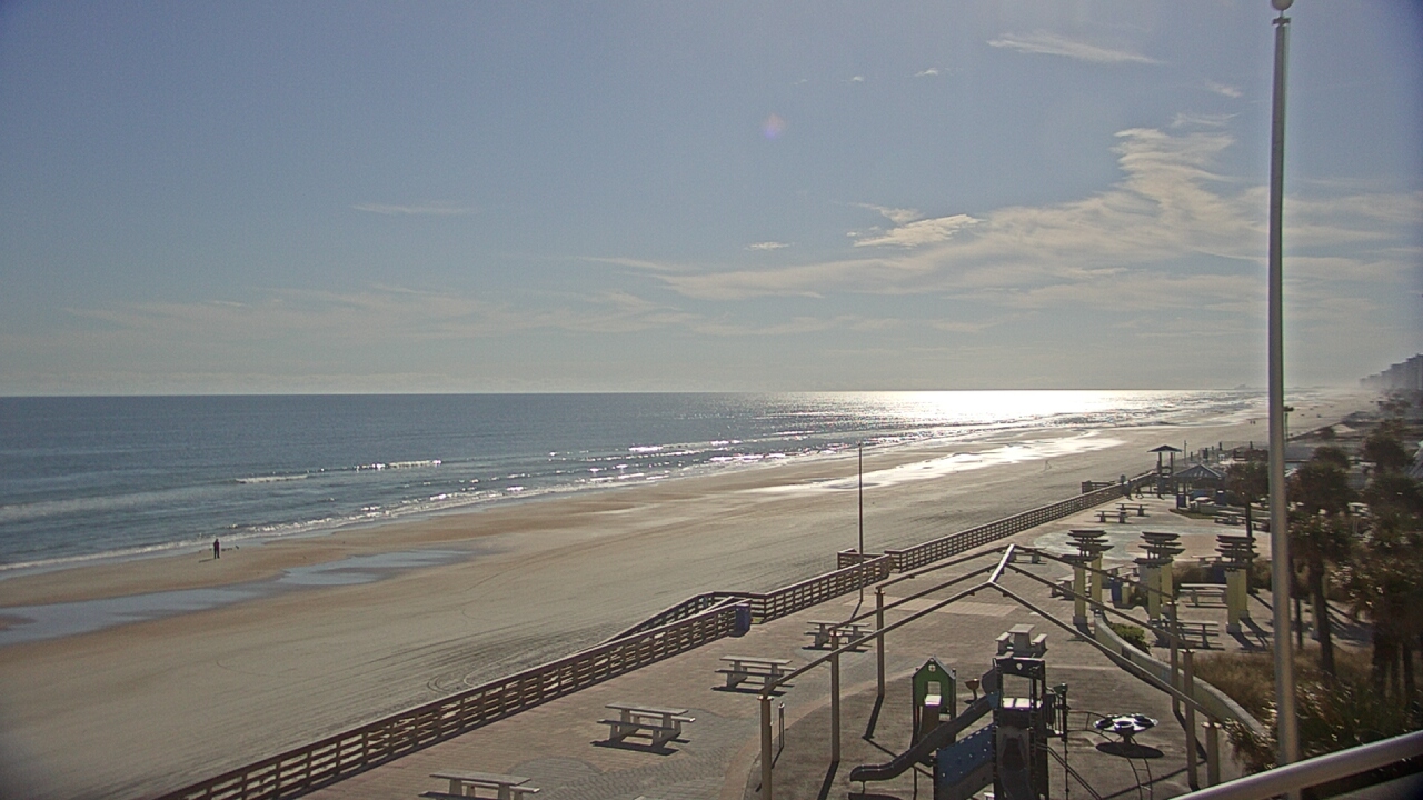 Thumbnail for current weather camera view from Volusia County Lifeguard HQ Admin Center in Daytona Beach, Florida