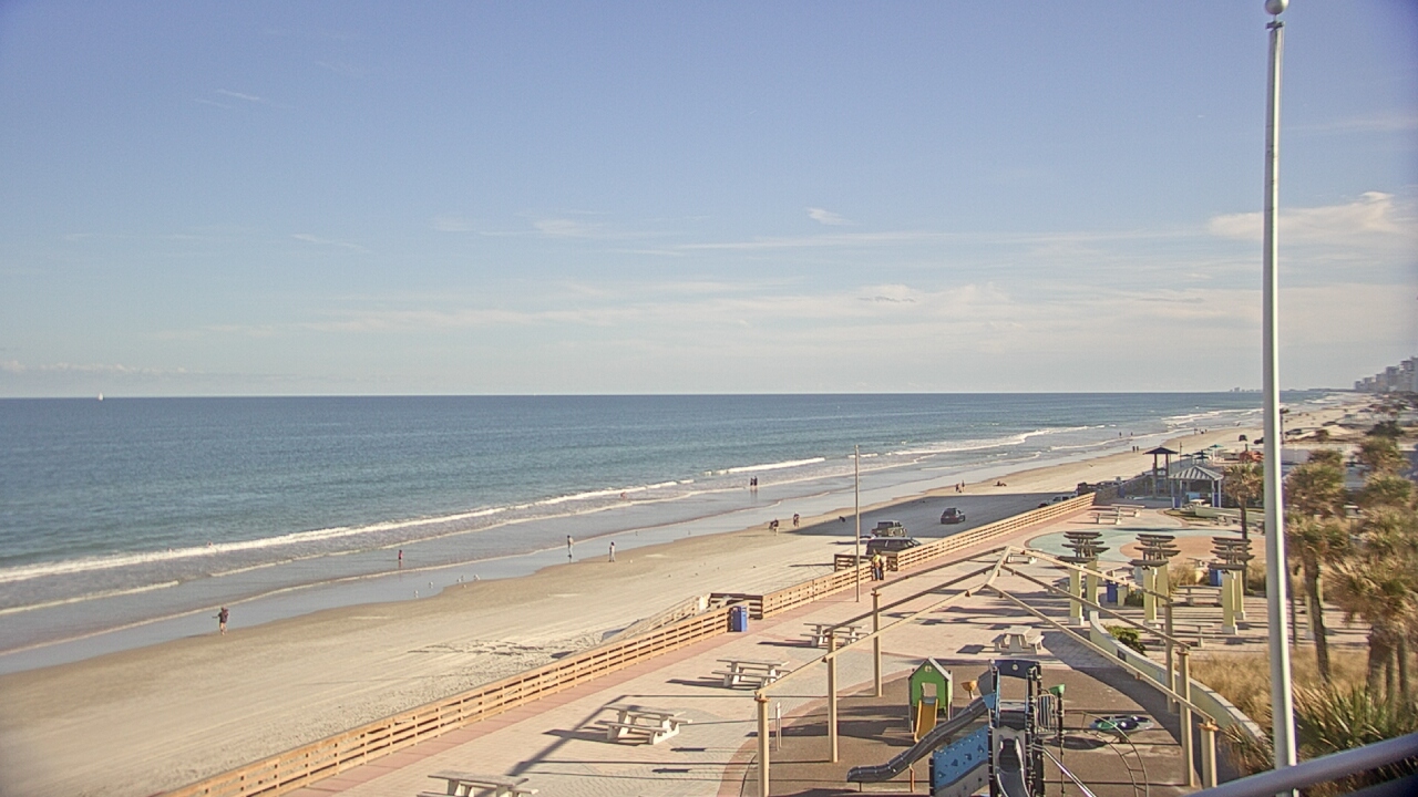 Thumbnail for current weather camera view from Volusia County Lifeguard HQ Admin Center in Daytona Beach, Florida
