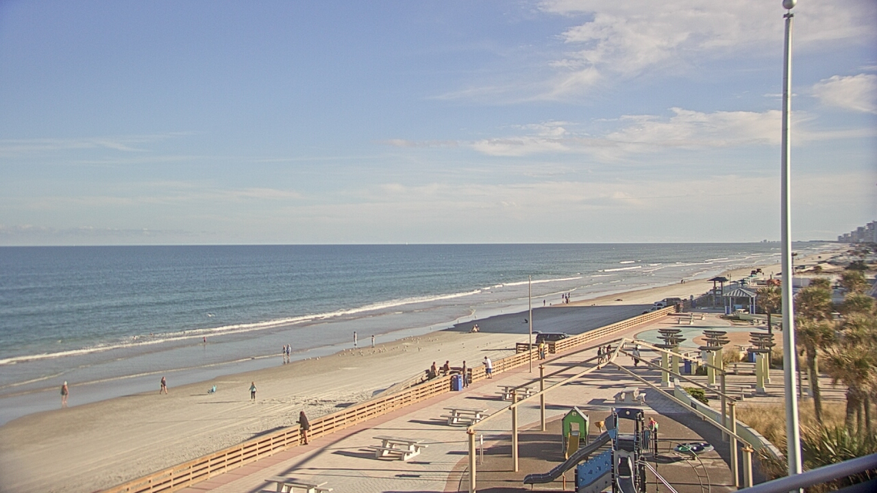 Thumbnail for current weather camera view from Volusia County Lifeguard HQ Admin Center in Daytona Beach, Florida