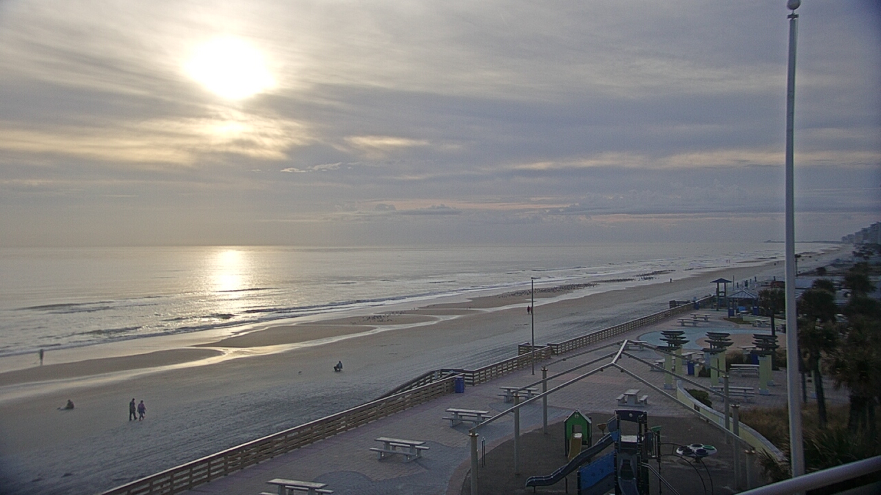 Thumbnail for current weather camera view from Volusia County Lifeguard HQ Admin Center in Daytona Beach, Florida