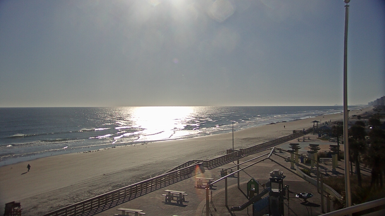 Thumbnail for current weather camera view from Volusia County Lifeguard HQ Admin Center in Daytona Beach, Florida
