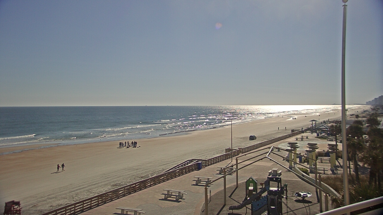 Thumbnail for current weather camera view from Volusia County Lifeguard HQ Admin Center in Daytona Beach, Florida
