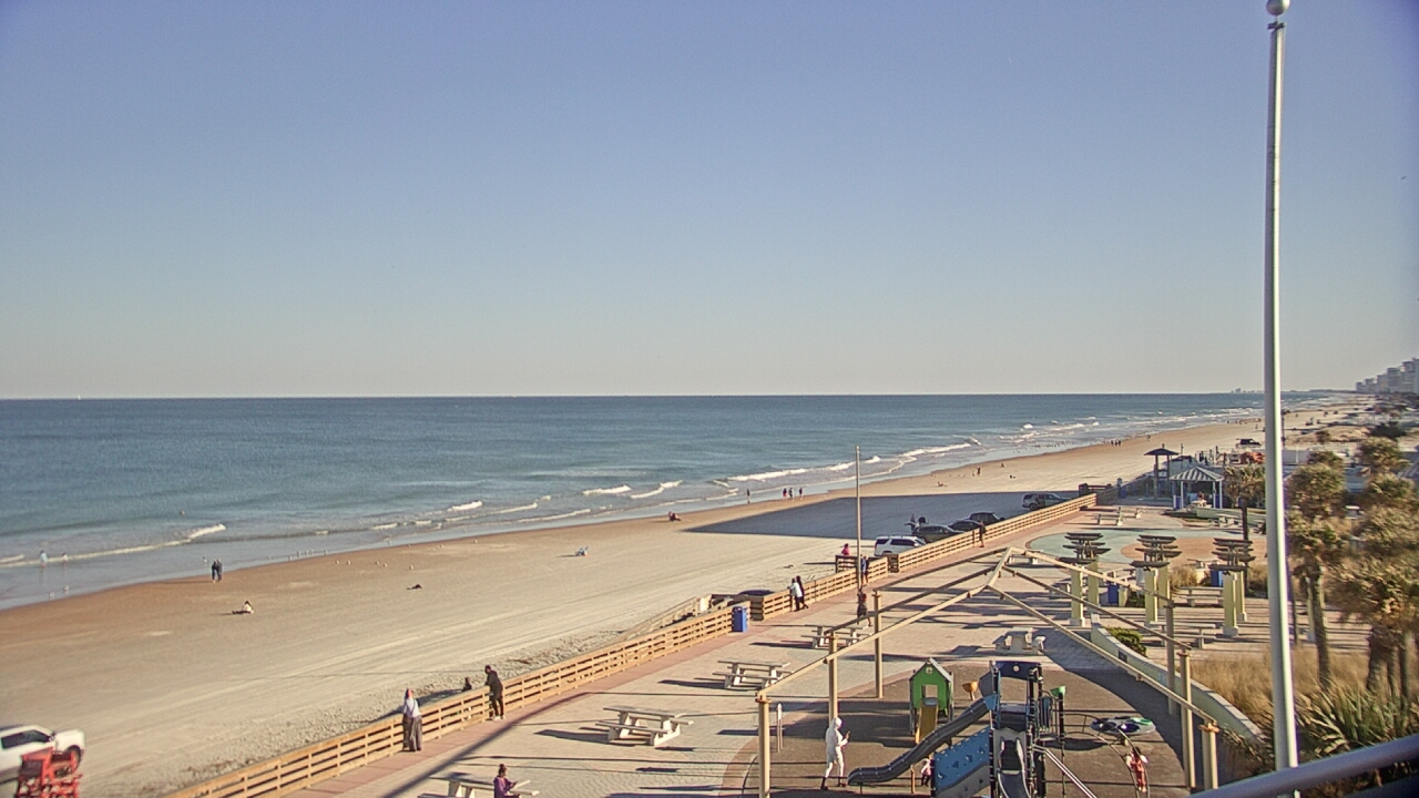 Thumbnail for current weather camera view from Volusia County Lifeguard HQ Admin Center in Daytona Beach, Florida