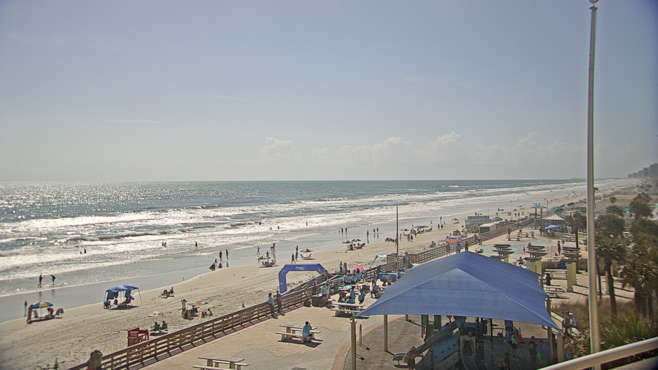Thumbnail for current weather camera view from Volusia County Lifeguard HQ Admin Center in Daytona Beach, Florida