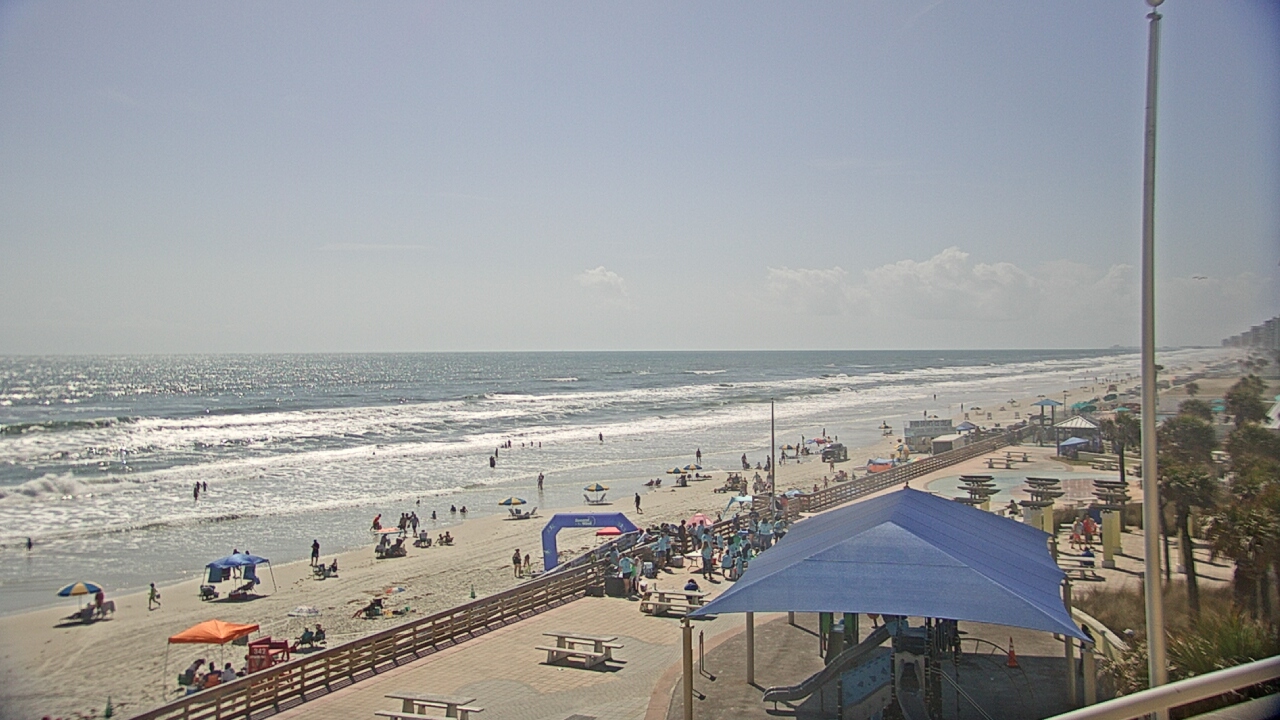 Thumbnail for current weather camera view from Volusia County Lifeguard HQ Admin Center in Daytona Beach, Florida