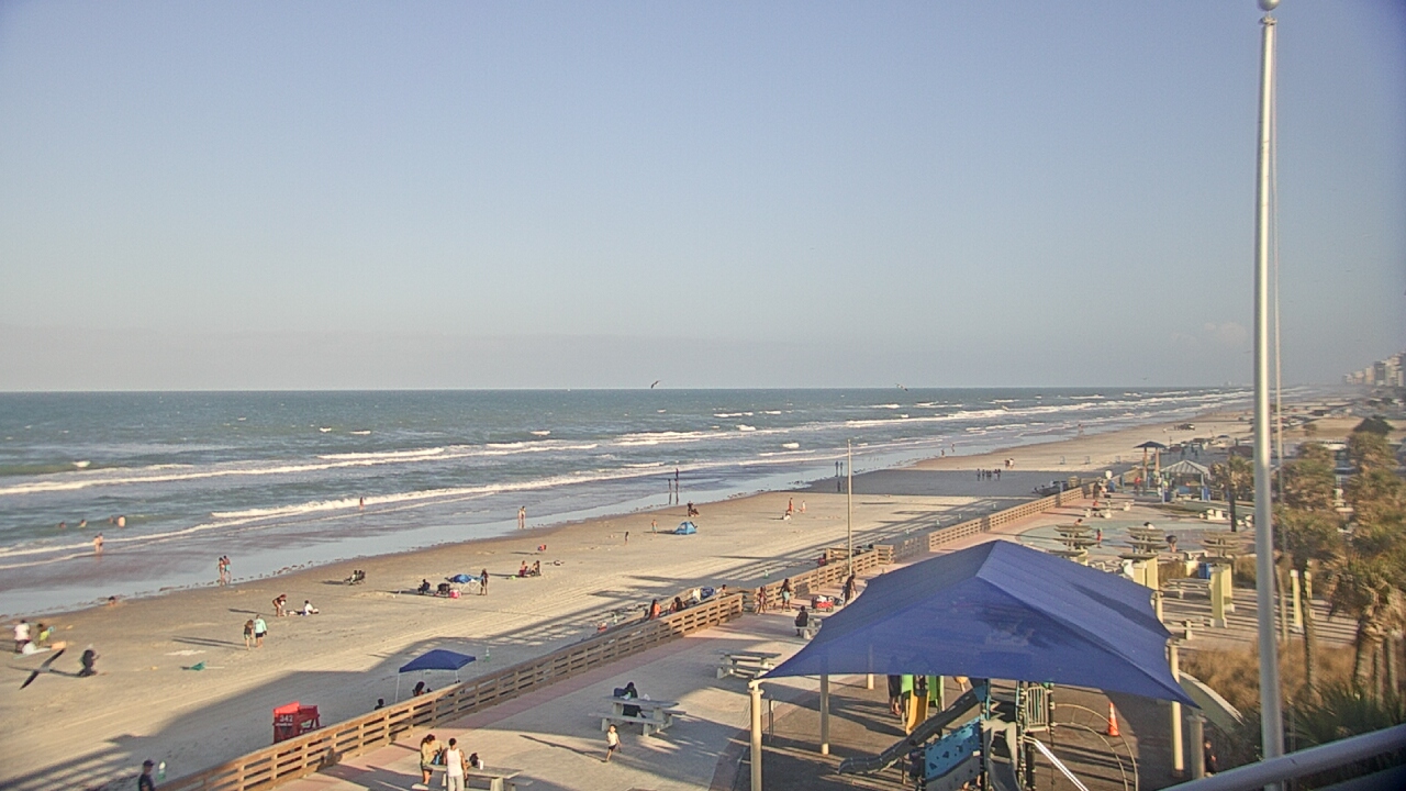 Thumbnail for current weather camera view from Volusia County Lifeguard HQ Admin Center in Daytona Beach, Florida