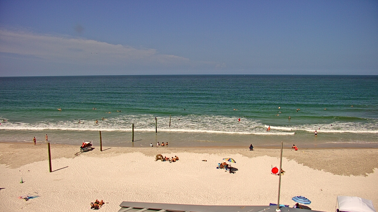 Thumbnail for current weather camera view from Volusia County - Ponce Control Tower in Ponce Inlet, Florida