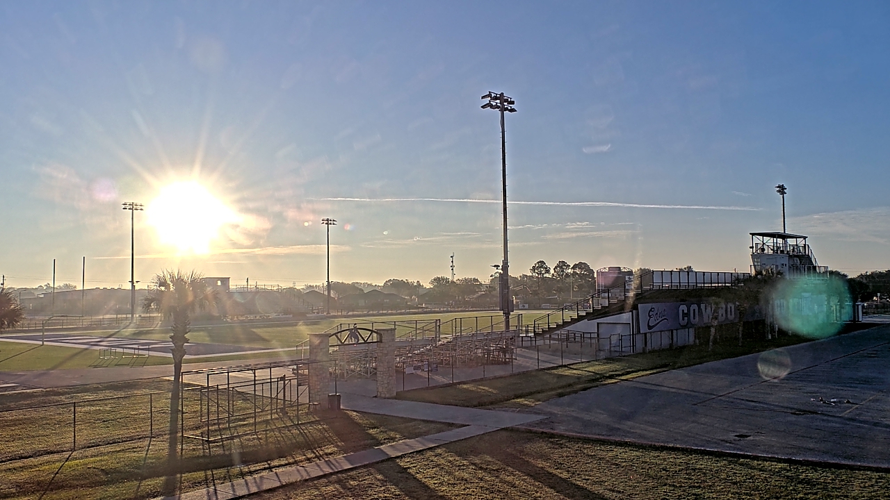 Thumbnail for current weather camera view from Edna ISD in Edna, Texas