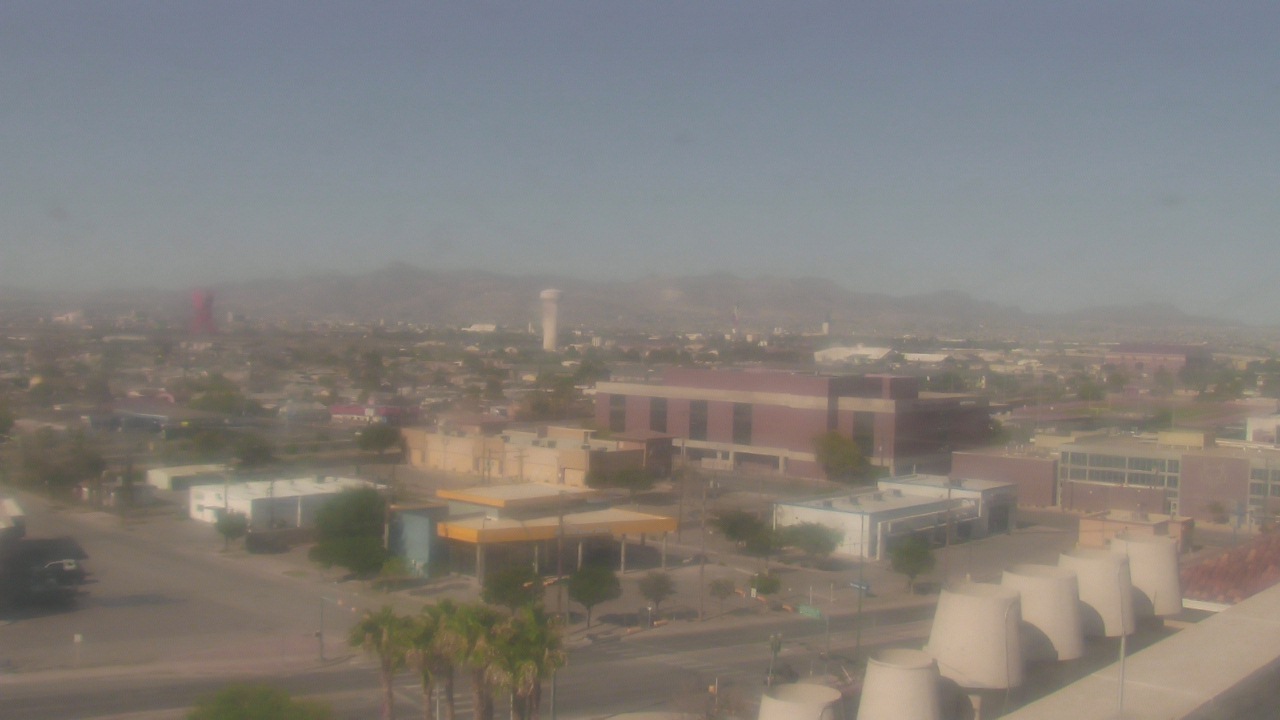 Thumbnail for current weather camera view from Texas Tech University Health Sciences Center in El Paso, Texas