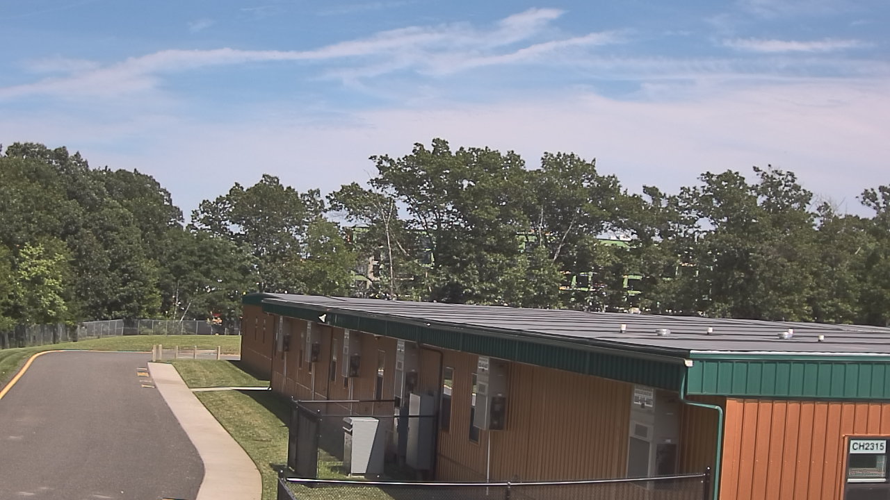 Thumbnail for current weather camera view from Churchill Junior HS in East Brunswick Township, New Jersey